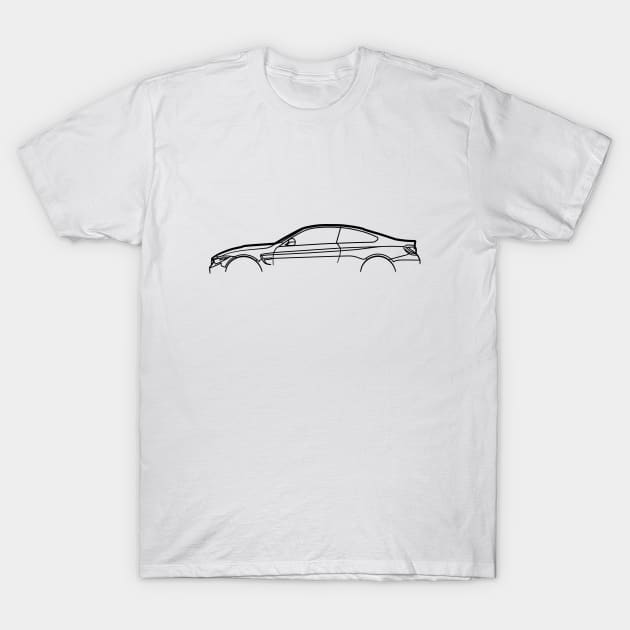 M4 CS Coupe T-Shirt by fourdsign